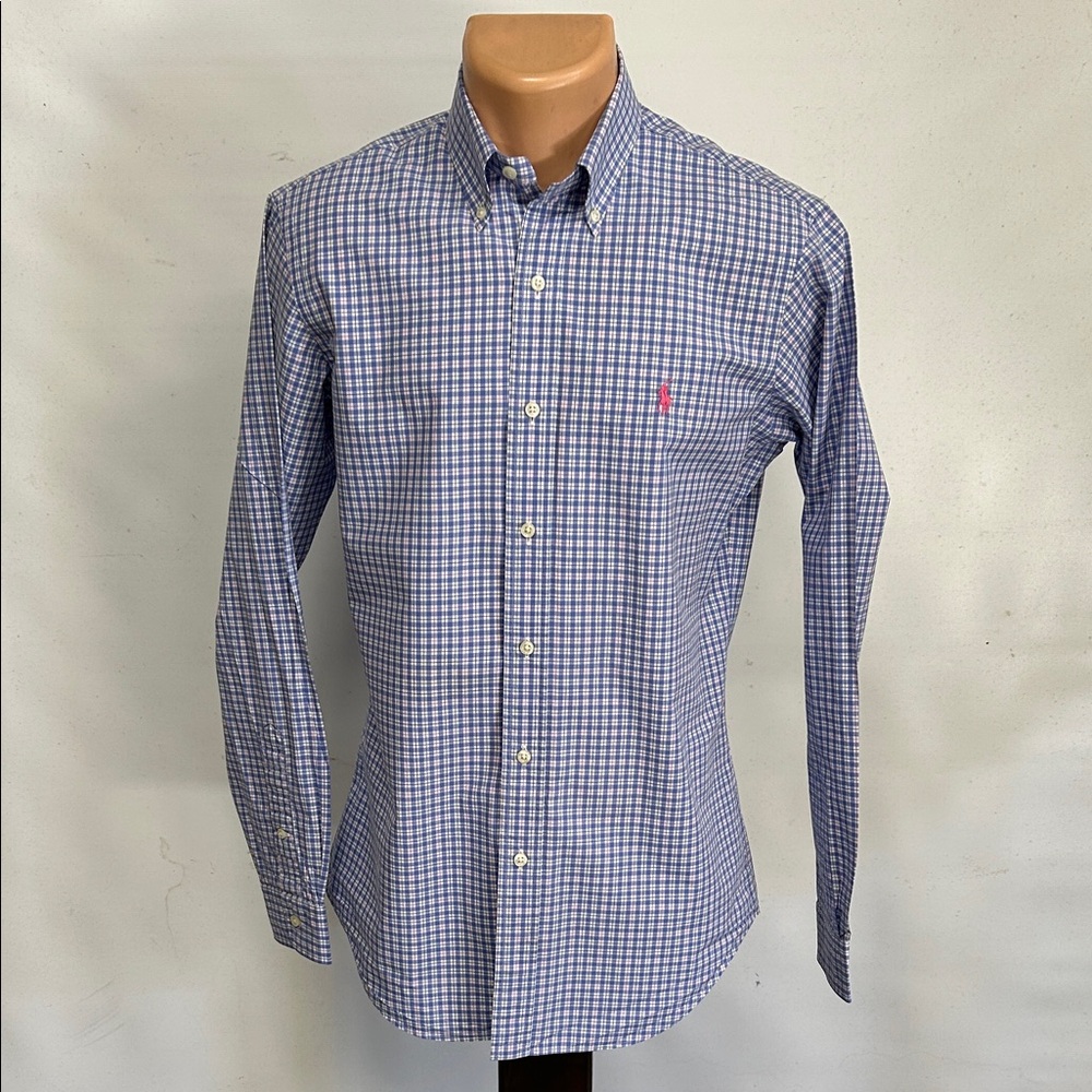 Ralph Lauren long sleeve button down collar shirt.  S